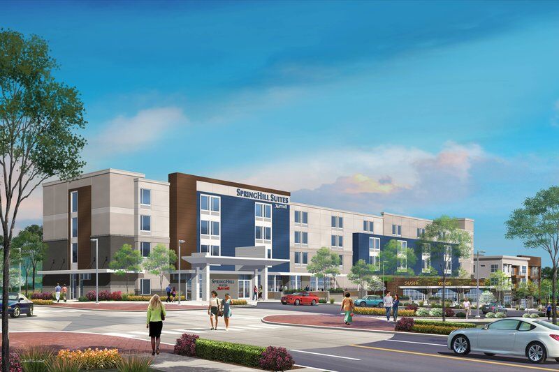 Springhill Suites By Marriott Kansas City Lenexa/City Center Exterior foto